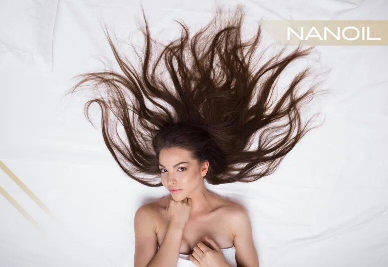 Ako používať olej na vlasy Nanoil?
